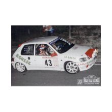 Beschi Bonazzoli Peugeot 106 1.6 16V Gruppo A Lprace Rally Valli Vesimesi