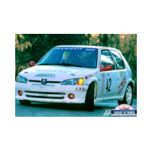 Giobini Piardi Peugeot 106 gruppo A lprace rally lago di idro 2004